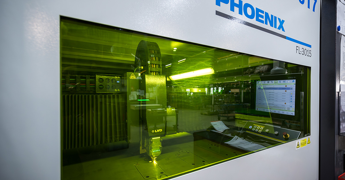 Phönix Laser bei QABUS Metallbau GmbH