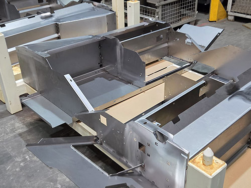 Fertige, komplexe Werkstücke der QABUS Metallbau