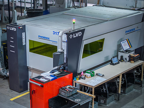 LVD Laserzentrum bei QABUS Metallbau GmbH