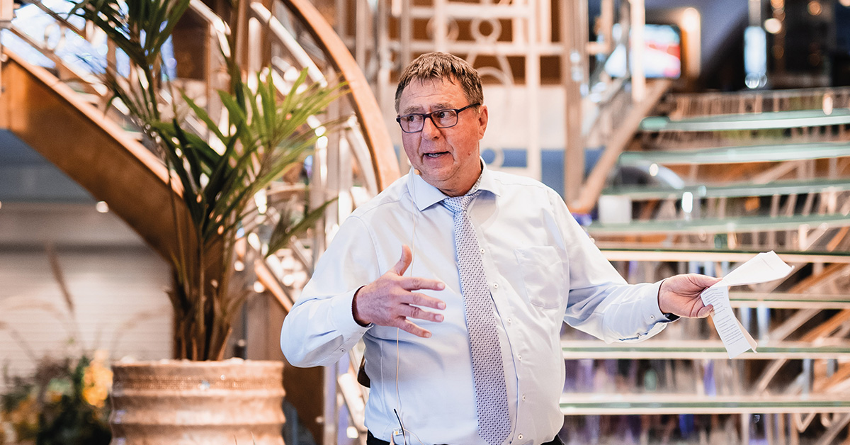 Firmenjubiläum, 30 Jahre QABUS, Unternehmensgründer Johann Listl