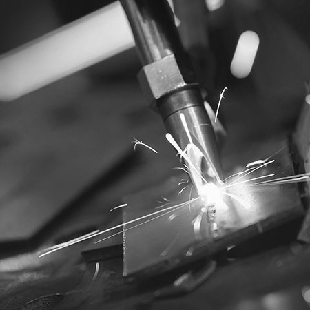 Aufnahme Laserschweißen